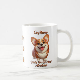 Korgi, Dog hinzufügen, Text ändern Kaffeetasse