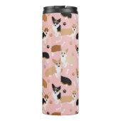 Korgi Dog Paws and Bones Thermal Tumbler Thermosbecher (Rückseite)