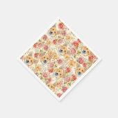 KORGI HUND UND ENGLISCHE ROSE PAPIER DECOUPAGE SERVIETTE (Ecke)