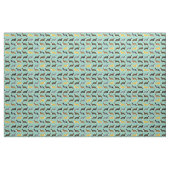 Korgi-Hunde-Minze Stoff (Fat Quarter (45,7 x 55,9 cm))