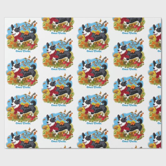 Korgi im Freien, Packpapier (Flach)