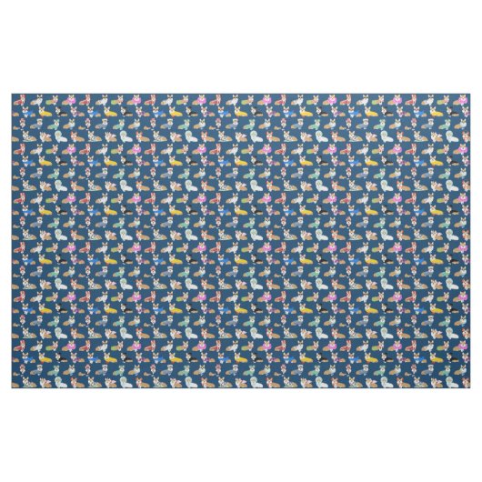 Korgi-Kostüme Stoff (Fat Quarter (45,7 x 55,9 cm))