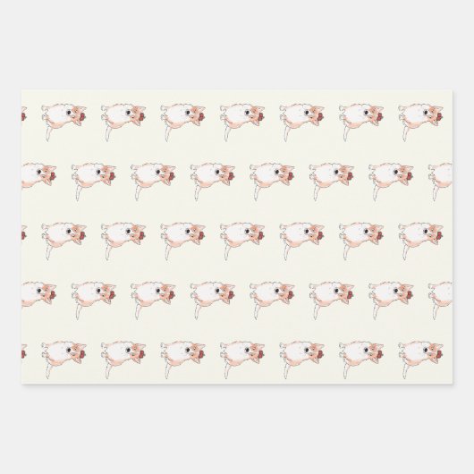 Korgi-Packpapier Geschenkpapier Set (Vorderseite 3)