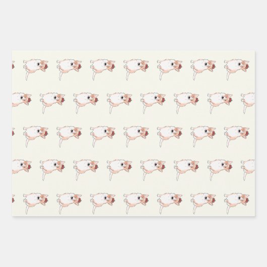 Korgi-Packpapier Geschenkpapier Set (Vorderseite 2)