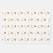 Korgi-Packpapier Geschenkpapier Set (Vorderseite)