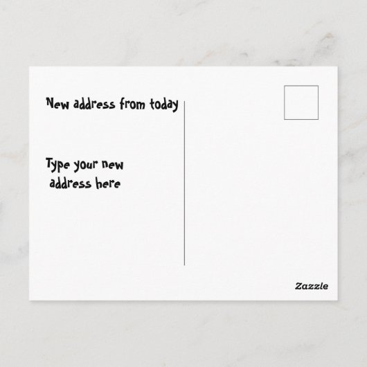 Korgi Postkarte (Rückseite)