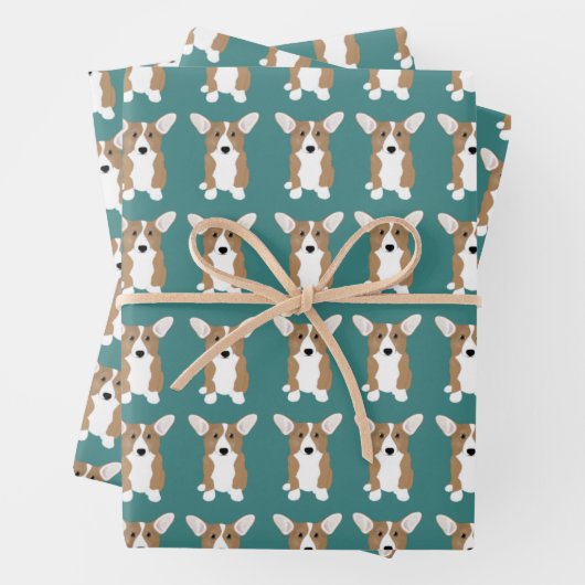 Korgi Wrapping Paper Sheets Geschenkpapier Set (Beispiel)