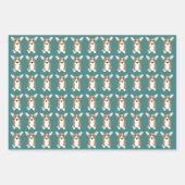Korgi Wrapping Paper Sheets Geschenkpapier Set (Vorderseite)