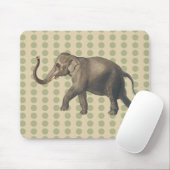 Koriander Spice Moods Punkte mit Elefant Mousepad (Mit Mouse)
