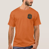 Körig Gorilla greift LEO an T-Shirt (Vorderseite)