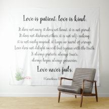 Korinther Vers, Liebe ist geduldig (mit