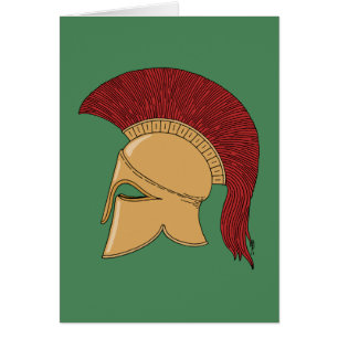 Korinthian Helmet Grußkarte