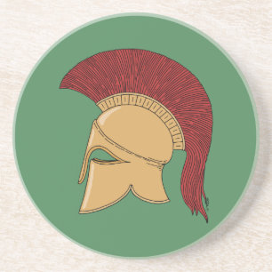 Korinthischer Sturzhelm Untersetzer