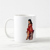 KORINTHISCHES MÄDCHEN KAFFEETASSE (Links)