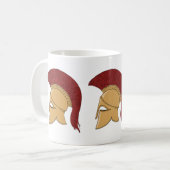 Korintischer Helm Kaffeetasse (Vorderseite Links)