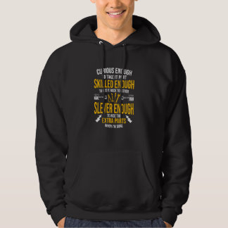 Koriös genug, um es Teil gut genug zu nehmen Hoodie