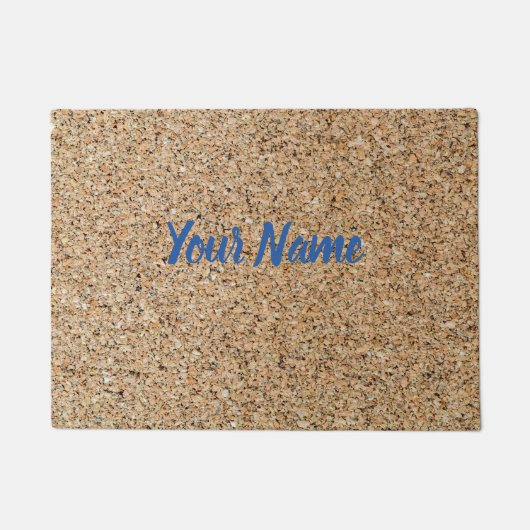 Kork Geschenk für Hintergrund und Struktur Fußmatte (Vorderseite)
