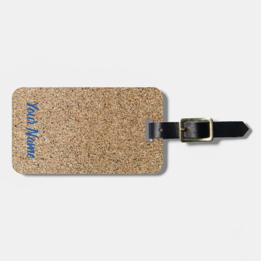Kork Geschenk für Hintergrund und Struktur Gepäckanhänger (Vorderseite horizontal)