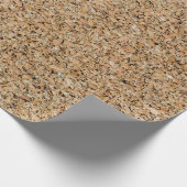 Kork Geschenk für Hintergrund und Struktur Geschenkpapier (Ecke)