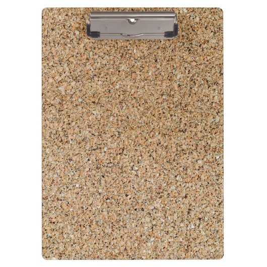 Kork Geschenk für Hintergrund und Struktur Klemmbrett (Vorderseite)