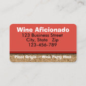 Kork-Grenzfotografie Visitenkarte (Vorderseite)