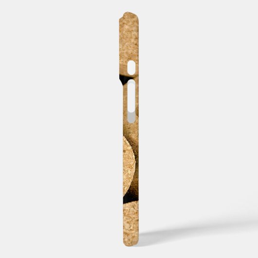 Korkblockbuchstaben Case-Mate iPhone Hülle (Rückseite / Links)