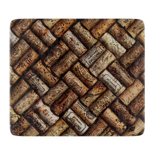 Korkdruckplatte Schneidebrett (Vorderseite)