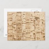 Korkeiche Postkarte (Vorne/Hinten)