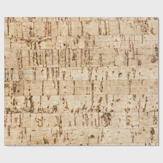Korkeichenmuster Geschenkpapier (Flach)