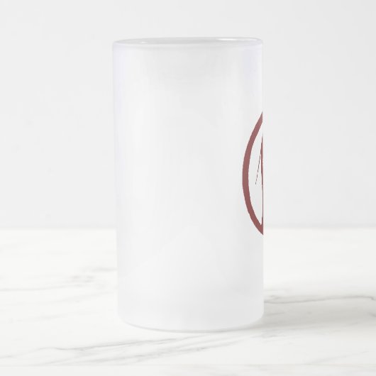 Korken Budokai Bier-Glas Mattglas Bierglas (Mittel)