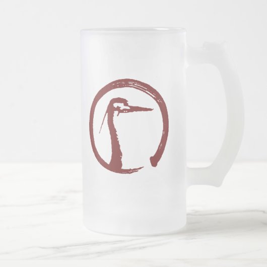 Korken Budokai Bier-Glas Mattglas Bierglas (Rechts)