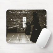 Korken Budokai kendo mousemat Dojo Mousepad (Mit Mouse)