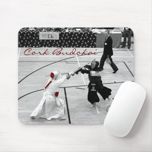 Korken Budokai kendo mousemat Dojo Mousepad (Mit Mouse)