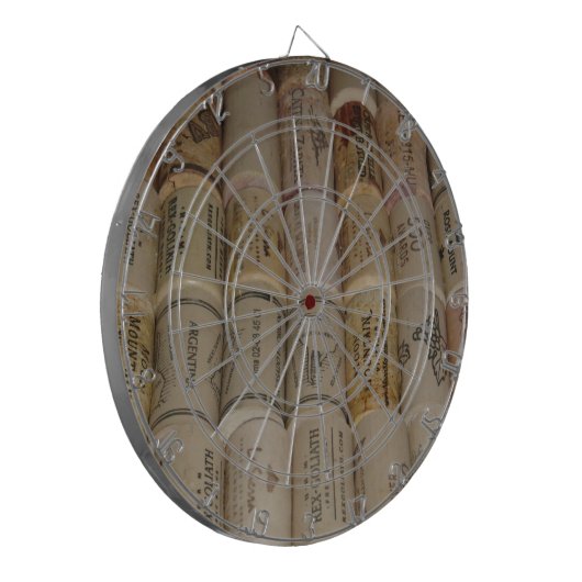 Korken Dartscheibe (Vorderseite Links)