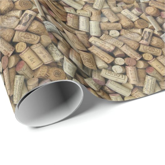 Korken Geschenkpapier (Rolleneckpunkt)