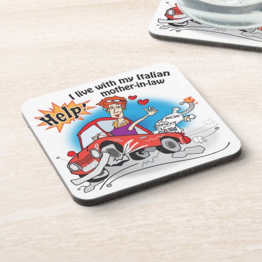 Korken-Getränk-Untersetzer Getränkeuntersetzer (Linke Seite)