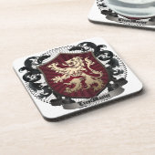 Korken-Getränk-Untersetzer (Set von 6) Untersetzer (Linke Seite)