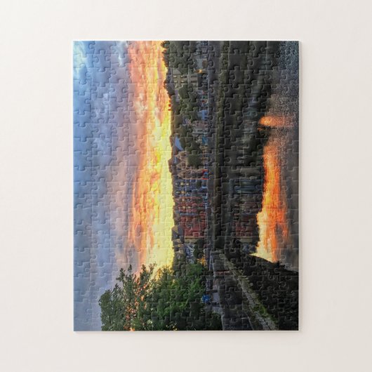 Korken-Irland-Farben am Puzzle (Vertikal)