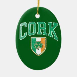 KORKEN Irland Keramikornament