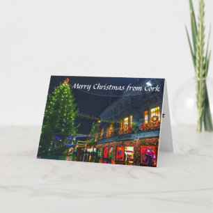Korken, Irland-Weihnachtskarte Feiertagskarte