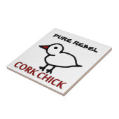 Korken-Küken Fliese (Seite)