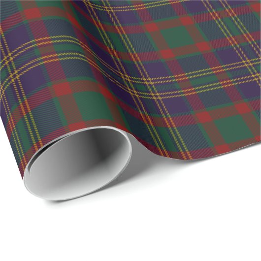 Korken-Landkreis-IrenTartan Geschenkpapier (Rolleneckpunkt)