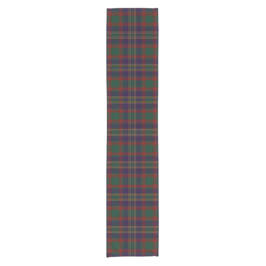 Korken-Landkreis-IrenTartan Kurzer Tischläufer (Vorderseite)