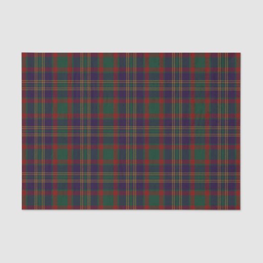 Korken-Landkreis-IrenTartan Seidenpapier (Vorderseite)