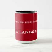 Korken Langer Tasse (Zentrum)