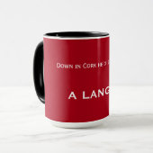 Korken Langer Tasse (Vorderseite Links)