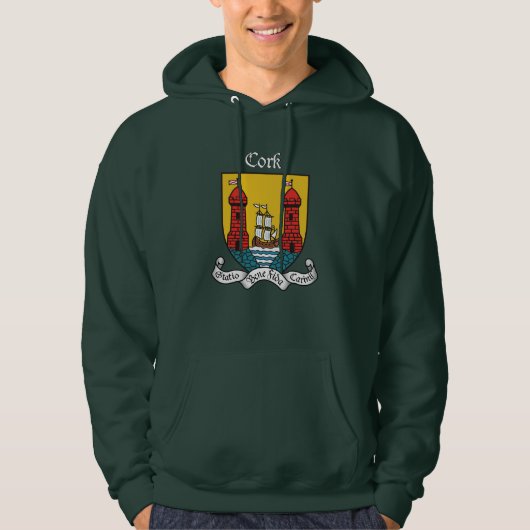Korken-mit Kapuze Schweiss-Shirt Hoodie (Vorderseite)