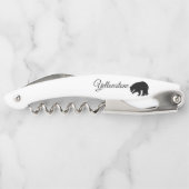 Korken Schraube-Yellowstone Kellnermesser (Rückseite)