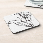 Korken-Untersetzer Getränkeuntersetzer (Linke Seite)