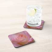 Korken-Untersetzer-Set-schöne rosa Rose Untersetzer (Rechte Seite)
